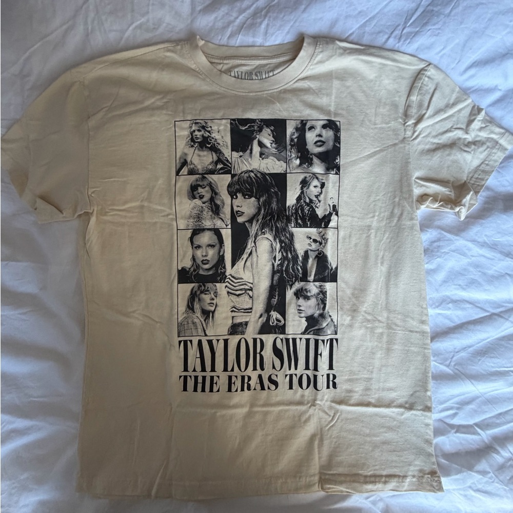 Taylor Swift The Eras Tour Beige Tee